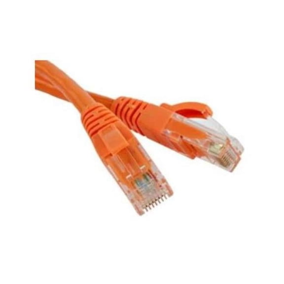 Wavenet WAV-5E04UMOR-PC-01 1 ft. Cat5E Patch Cord, Orange