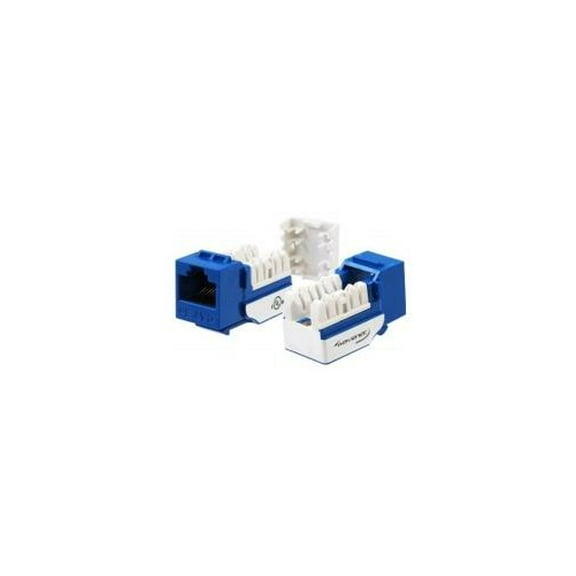 Wavenet WAV-5EKSJBL-SPK Cat5 Jack, Blue - Pack of 25