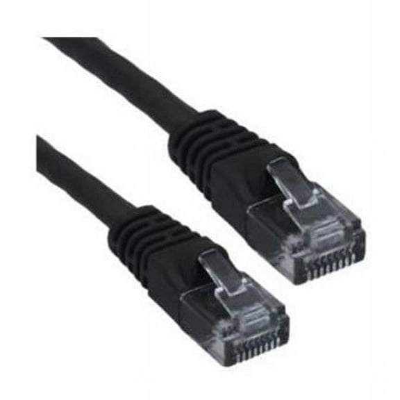 Wavenet WAV-6E04UMBK-PC-01 1 ft. Cat6 Patch Cord Booted, Black