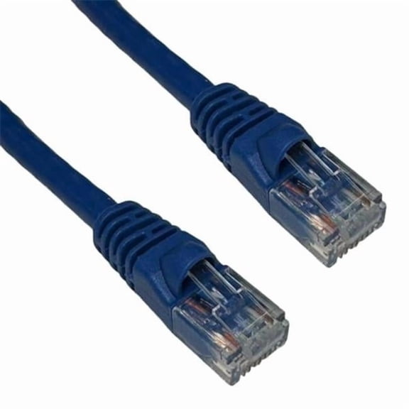 Wavenet WAV-6E04UMBL-PC-14 14 ft. CAT6 UTP Patch Cable, Blue