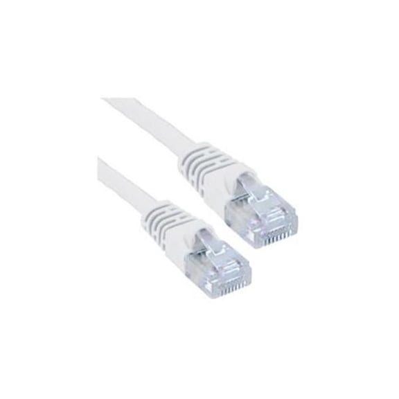 Wavenet WAV-6E04UMWH-PC-02 2 ft. White Cat6 Booted Patch Cord