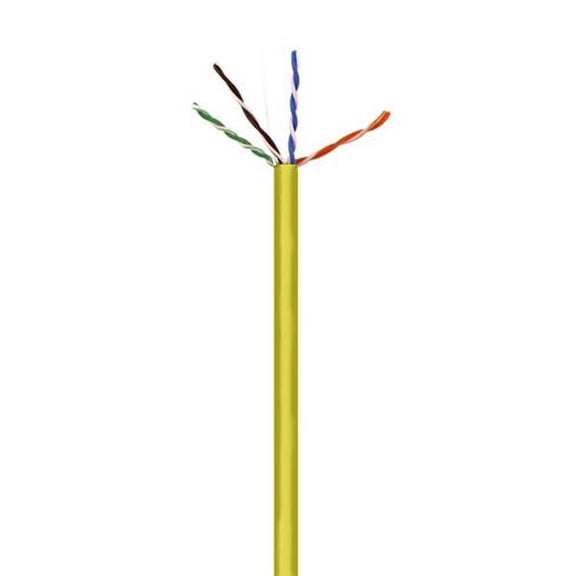Wavenet WAV-CAT6V-PLEN-YL Cat6 Utp Plenum No Spline Yellow
