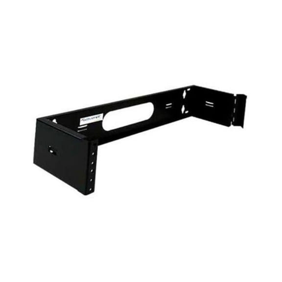 Wavenet WAV-WMHB-2U 2U Hinged Wall Bracket, Black