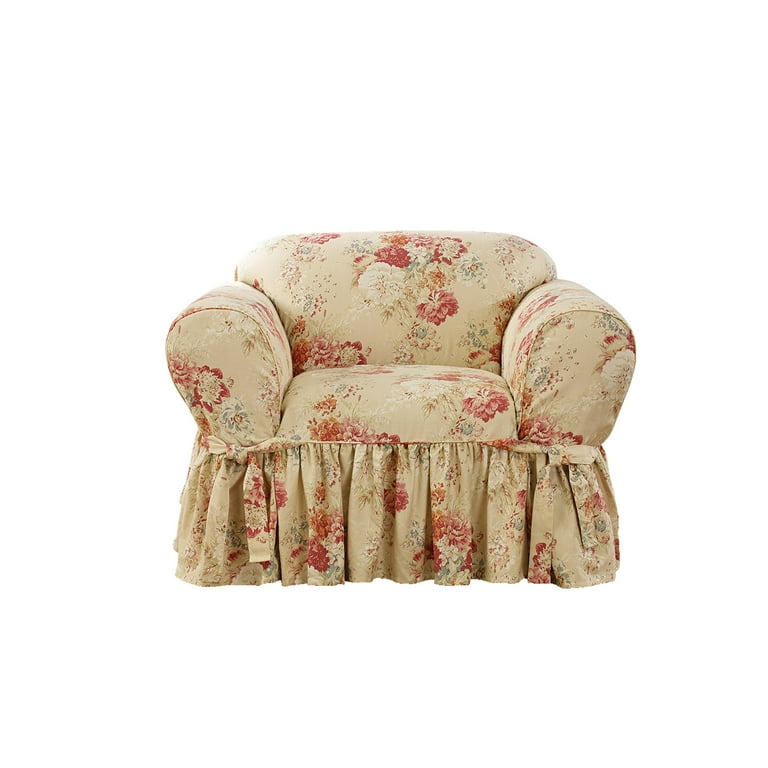 Waverly ballad bouquet sofa slipcover sale