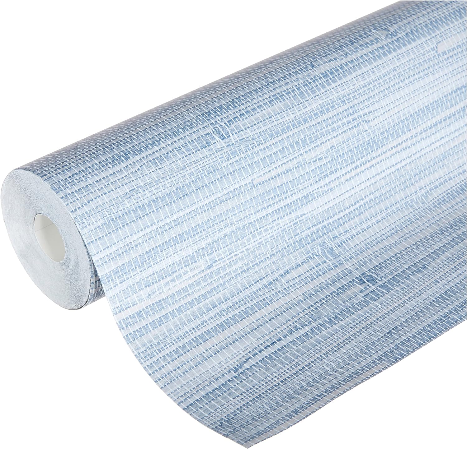 Waverly Blue Faux Grasscloth Wallpaper, 56 Sq Ft