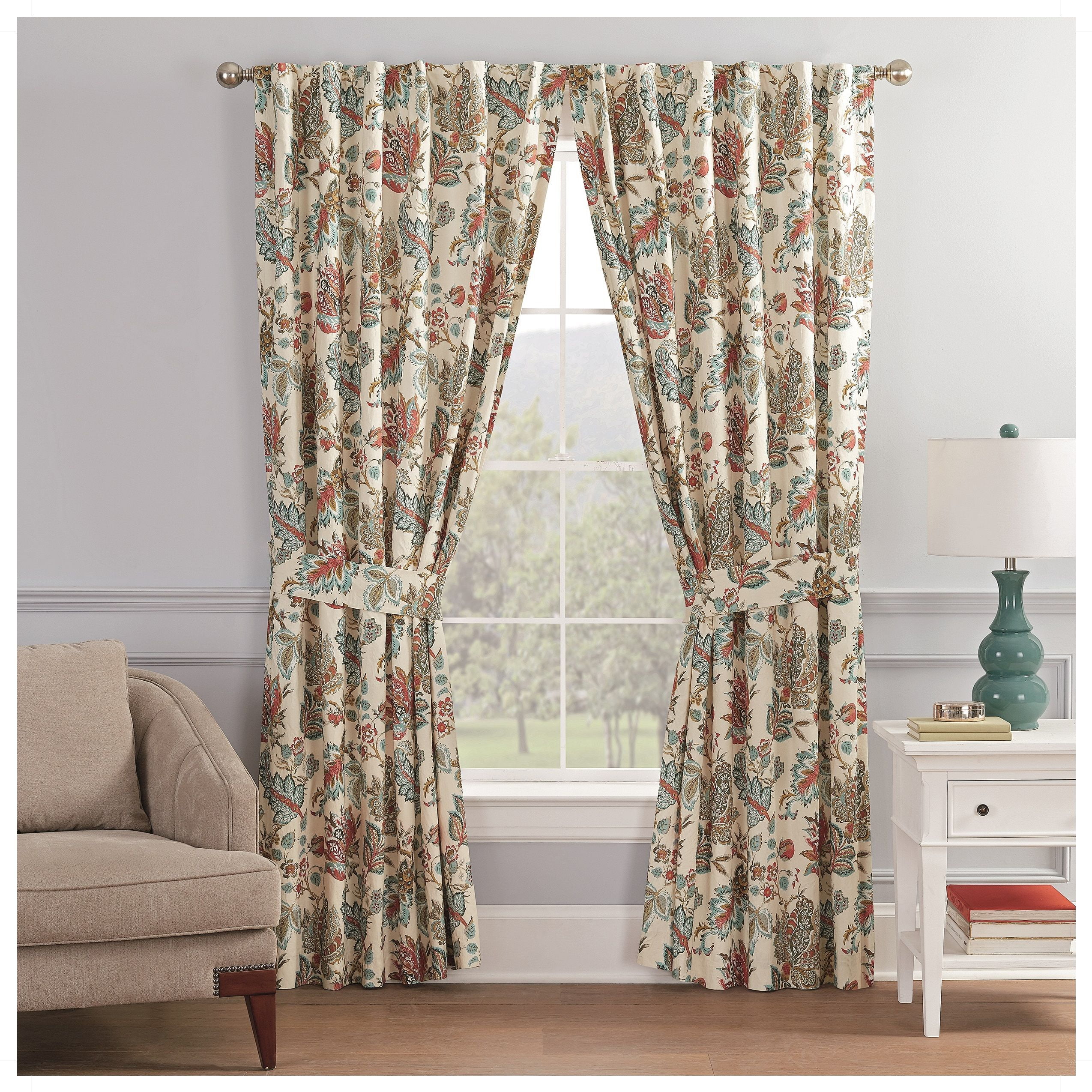 Waverly Brompton Window Drapery Pair