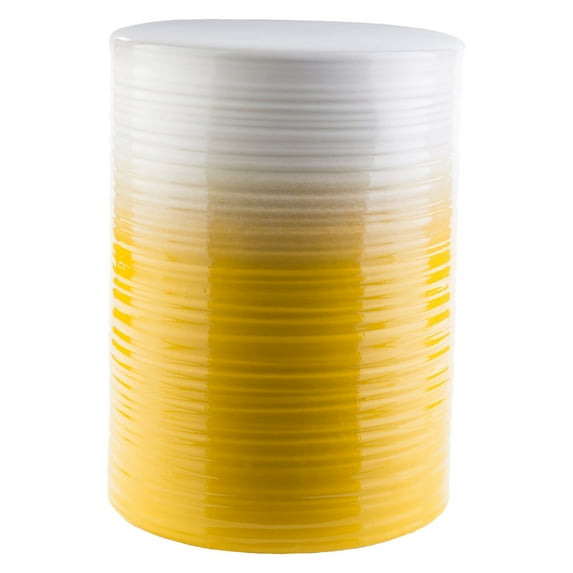 Waverly Ceramic Stool in Lemon Color WAV329-M