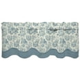 thumbnail image 1 of Waverly Charmed Life Wave Valance, 52"x18", Cornflower, 1 of 6