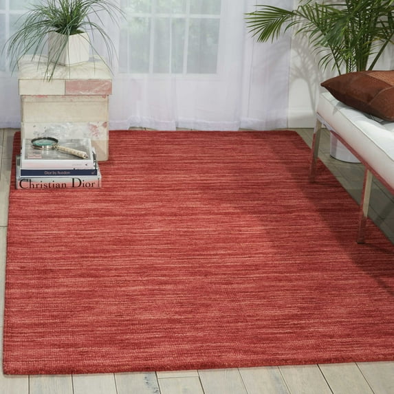Nourison Grand Suite Solid Cordial Area Rug