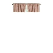 Waverly Hillside Manor Light-Filtering Window Curtains, 50 in Wide x 84 in Long, 2 Curtain Panels, Pink