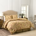 thumbnail image 1 of Waverly Imperial Dress 4-Piece 100% Cotton Comforter Set - Full/Queen Antique, with 2 Shams & 1 Bedskirt, 1 of 4