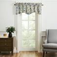 thumbnail image 1 of Waverly Imperial Dress Window Curtain Collection – Valance - Porcelain Design - 52" X 15", 1 of 5