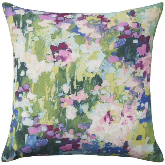 Nourison Indoor Plw Garden Gesture Multicolor 18" x 18" Throw Pillow