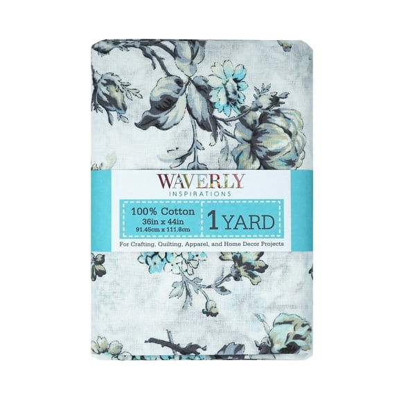 Text Tile Material (2 pack) Waverly Inspirations 1 Yard Precut 100% Cotton Prints Fabric ...