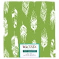 thumbnail image 1 of Waverly Inspirations 100% Cotton 18" x 21" Feather Print Green Color Pre-cut Fat Quarter, 1 Each, 1 of 1