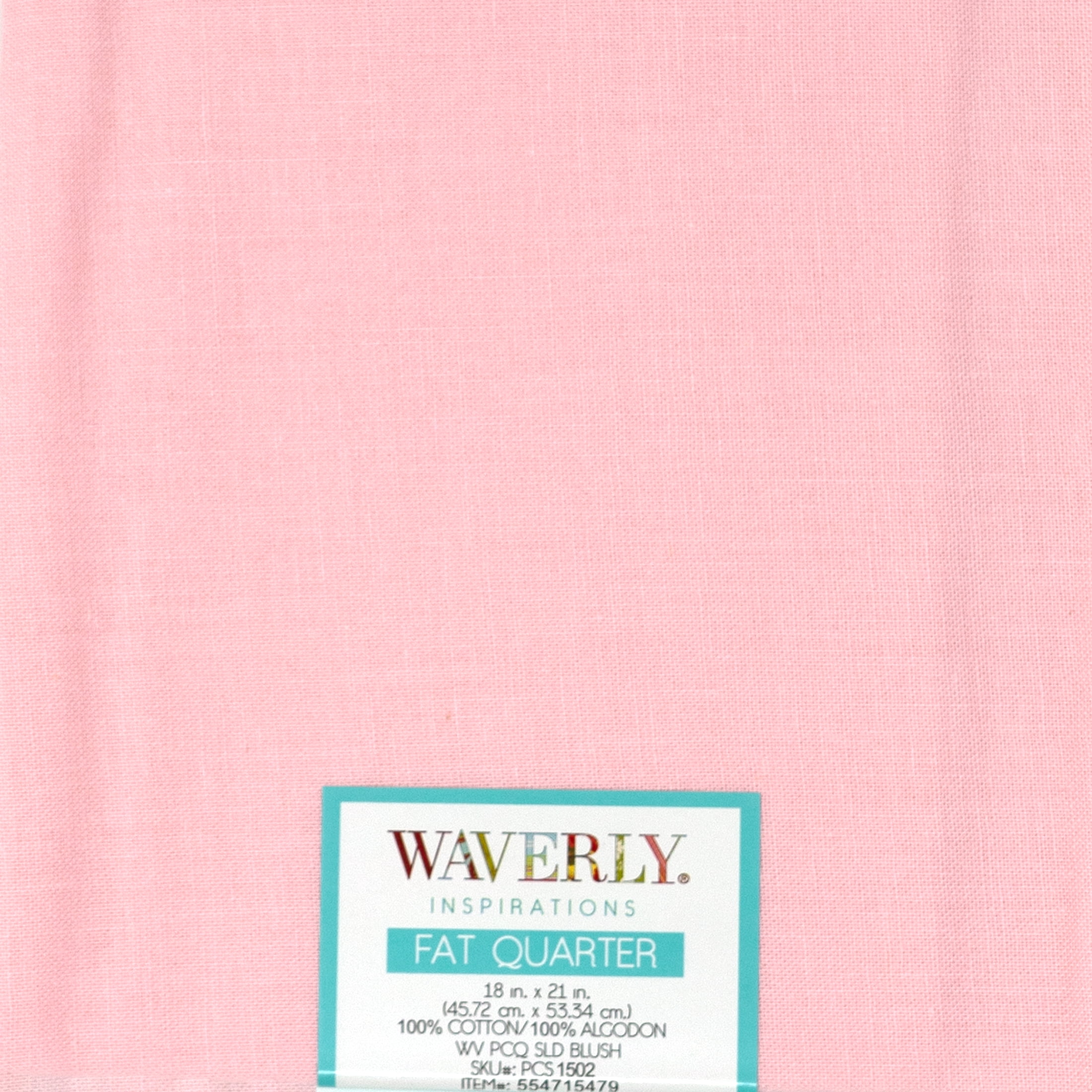 Waverly Inspirations 100% Cotton 18 inch x 21 inch Fat Quarter Poppy Fabric Bundles, 5 Pieces
