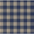 thumbnail image 1 of Waverly Inspirations 100% Cotton 44" Homespun Plaid Ink Color Sewing Fabric by the Yard, 1 of 2