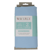 Waverly Inspirations 2 Yard Cut 100% Cotton Solids Fabric, Blue, 44 Wide for Quilting & Sewing