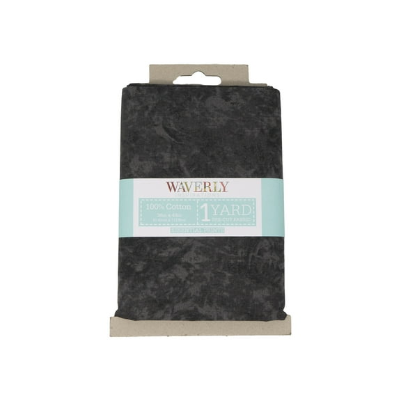 Waverly Inspirations, 100% Cotton, 44 Inch Wide, Sewing & Crafting, Onyx Batik, 1 Yard Cut Prints