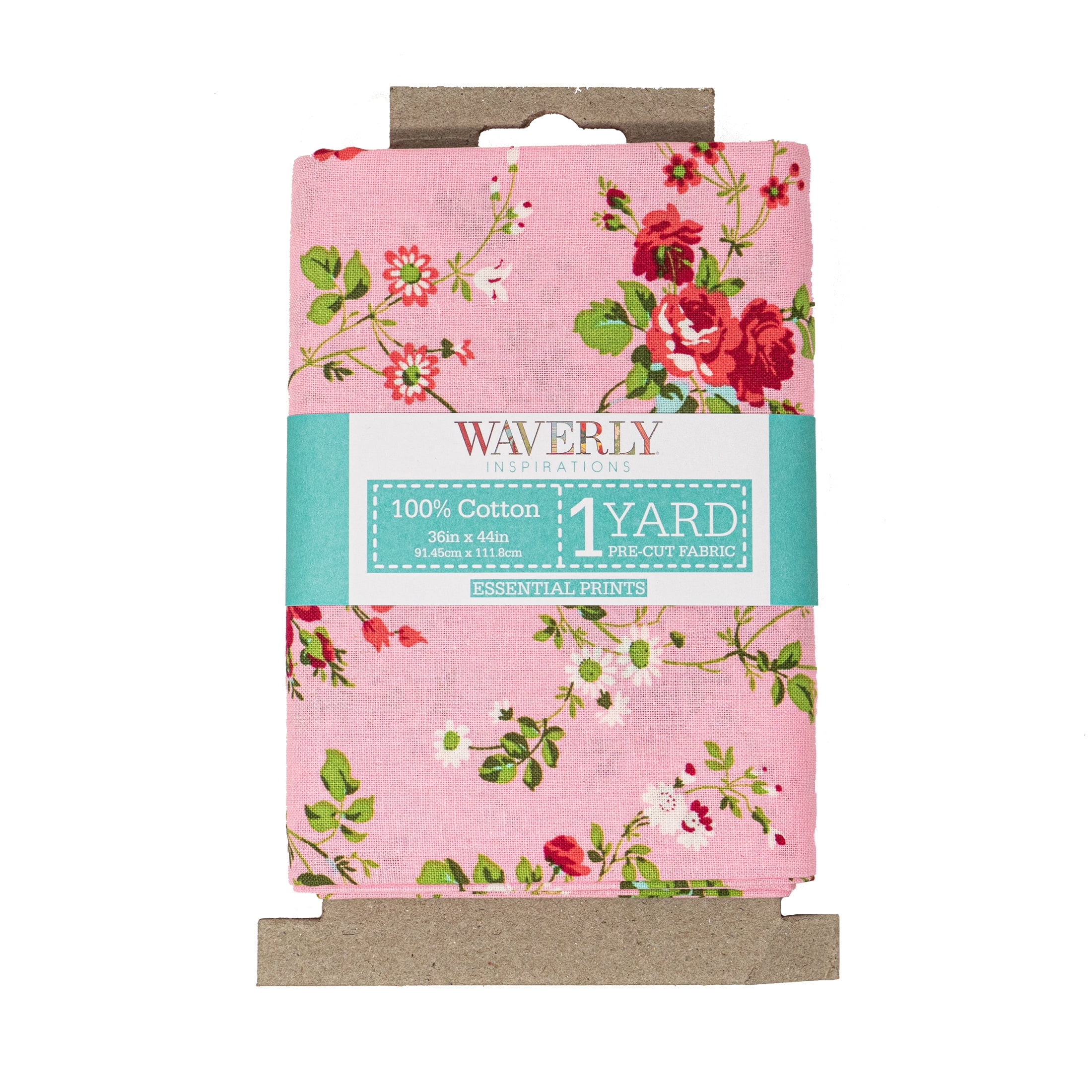 Waverly Inspirations 1 Yard Cut 100% Cotton Prints Fabric, Vine Crntn, 44" Wide for Quilting & Sewing