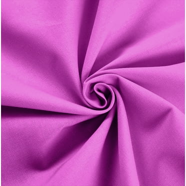 Waverly Inspirations 100% Cotton 44" Solid Iris Color Sewing Fabric by the Yard