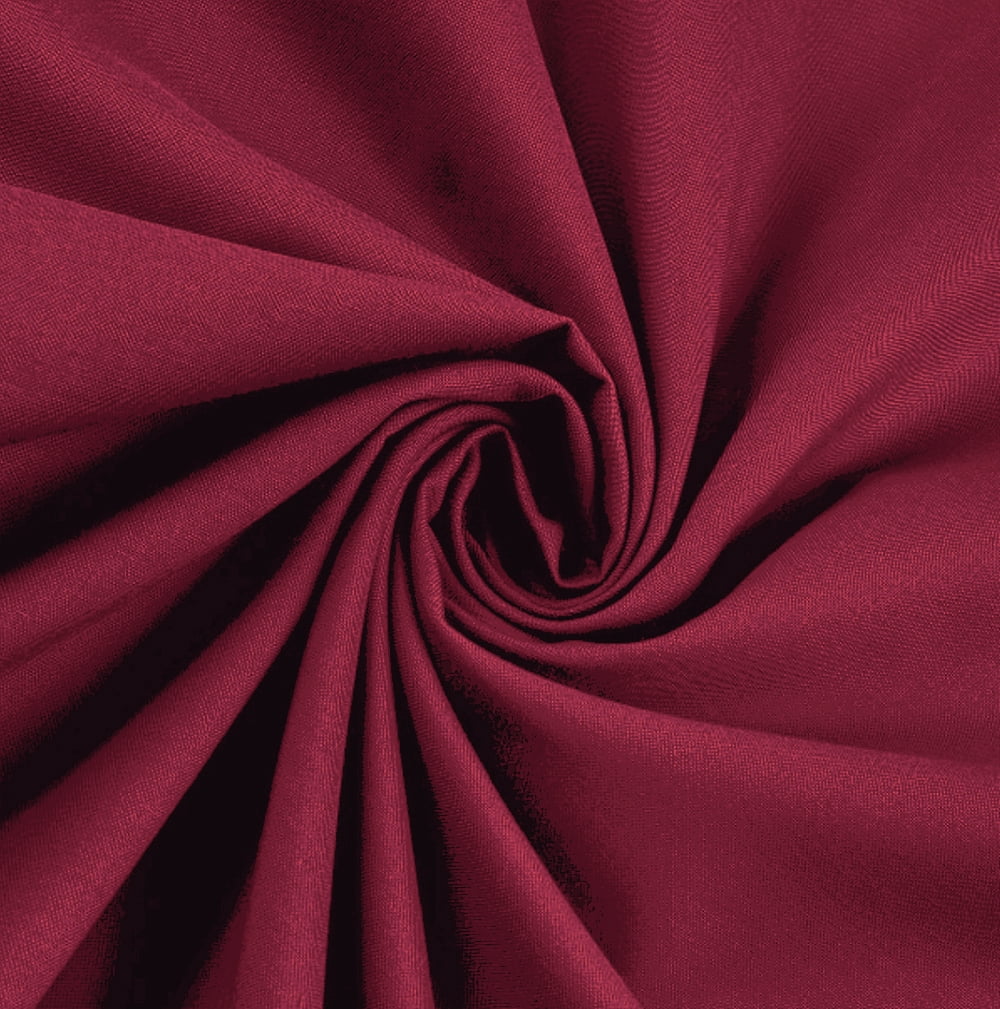 Waverly Inspirations 100% Cotton 44" Width Solid Merlot Color Sewing Fabric by the Yard