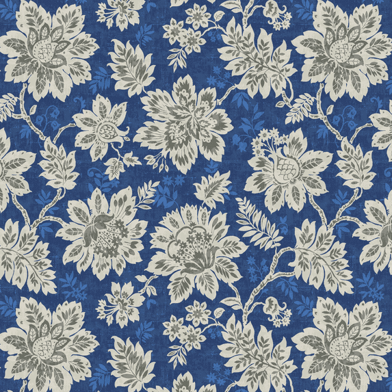 Waverly Inspirations 100% Cotton Duck 45" Petal Blue Color Sewing Fabric by the Yard