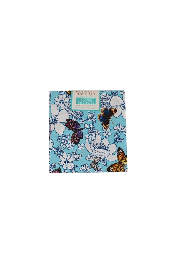 , 100% Cotton, Sewing & Crafting, Riviera, Fat Quarter, Prints, 21 x 18