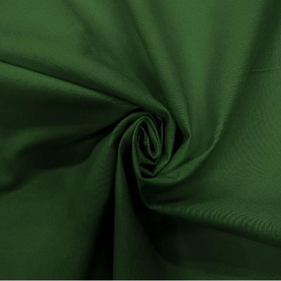 Waverly Inspirations 2 Yard Cut 100% Cotton Solid Fabric, Evergreen, 44" Wide for Quilting & Sewing