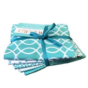 Waverly Inspirations 21" x 0.5 yd 100% Cotton Sewing & Craft Fabric, Blue and White