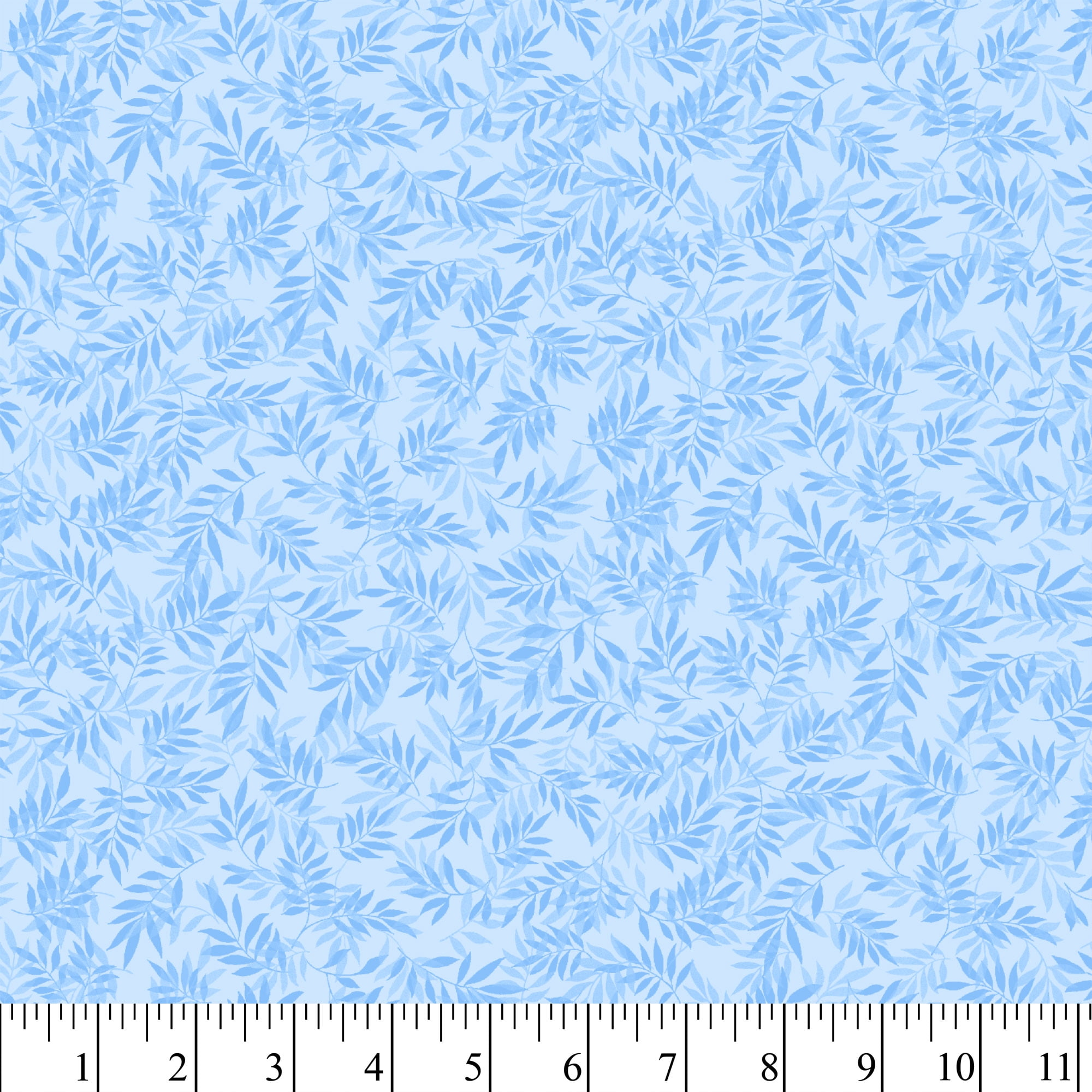 Waverly Inspirations 1 Yard Cut 100% Cotton Sweden Vineyard Fabric, Blue, 44” Wide for Quilting & Sewing