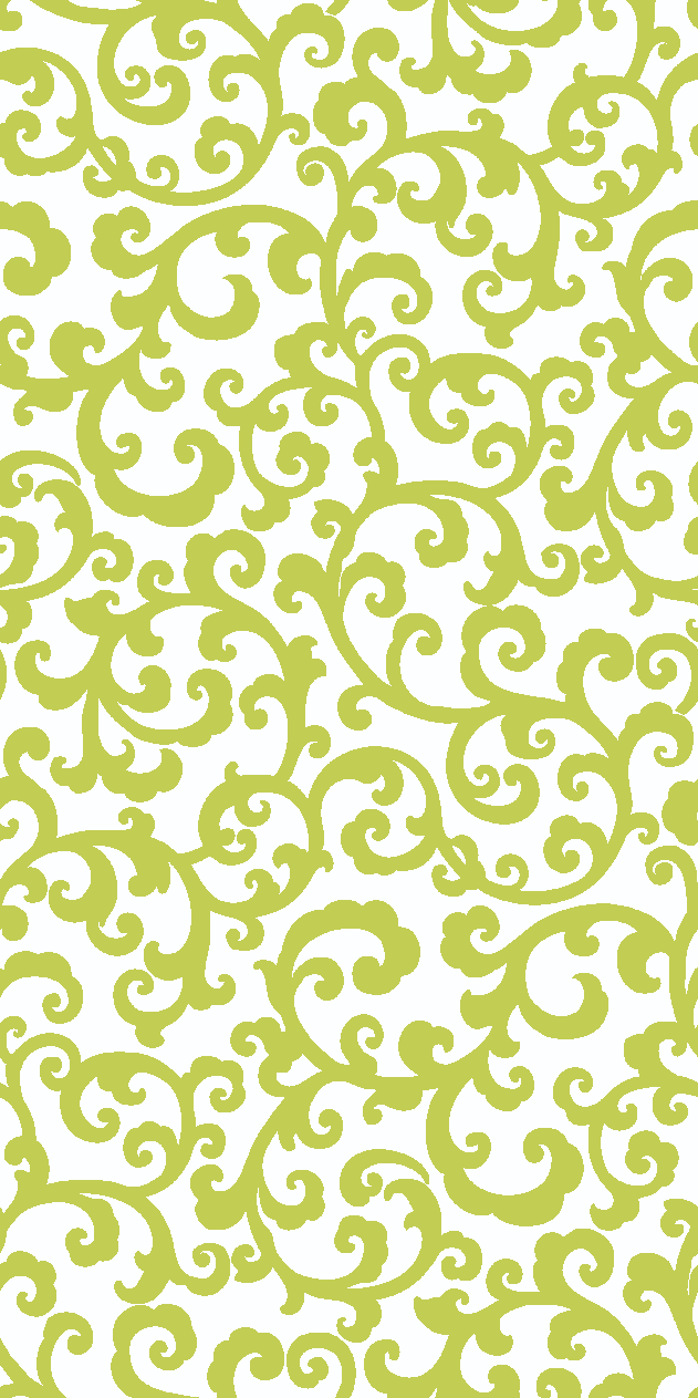 Waverly Inspirations 44\" 100% Cotton Mini Scroll Sewing & Craft Fabric By the Yard, Lime