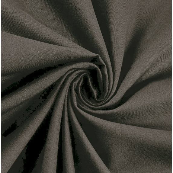 Waverly Inspirations 44" 100% Cotton Solid Print Sewing & Craft Fabric 8 yd By the Bolt, Charcoal