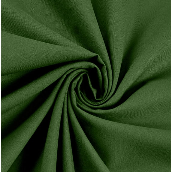 Waverly Inspirations 100% Cotton 44" Solid Evergreen Color Color Sewing Fabric by the Yard