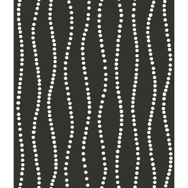 Waverly Inspirations 44" 100% Cotton Tracks Sewing & Craft Fabric By the Yard, Black and White