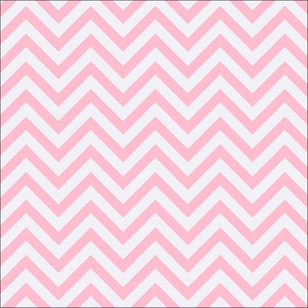 Waverly Inspirations 8 Yard Bolt 100% Cotton Fabric Zigzag, Carnation, 44" Wide for Quilting & Sewing