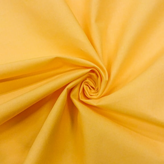 Waverly Inspirations 44" (3 Yards Cut) 100% Cotton Solid Quilting Fabric Precut, Daffodil