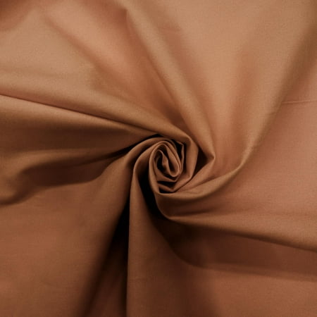 Waverly Inspirations 44" (3 Yards Cut) 100% Cotton Solid Quilting Fabric Precut, Hazelnut