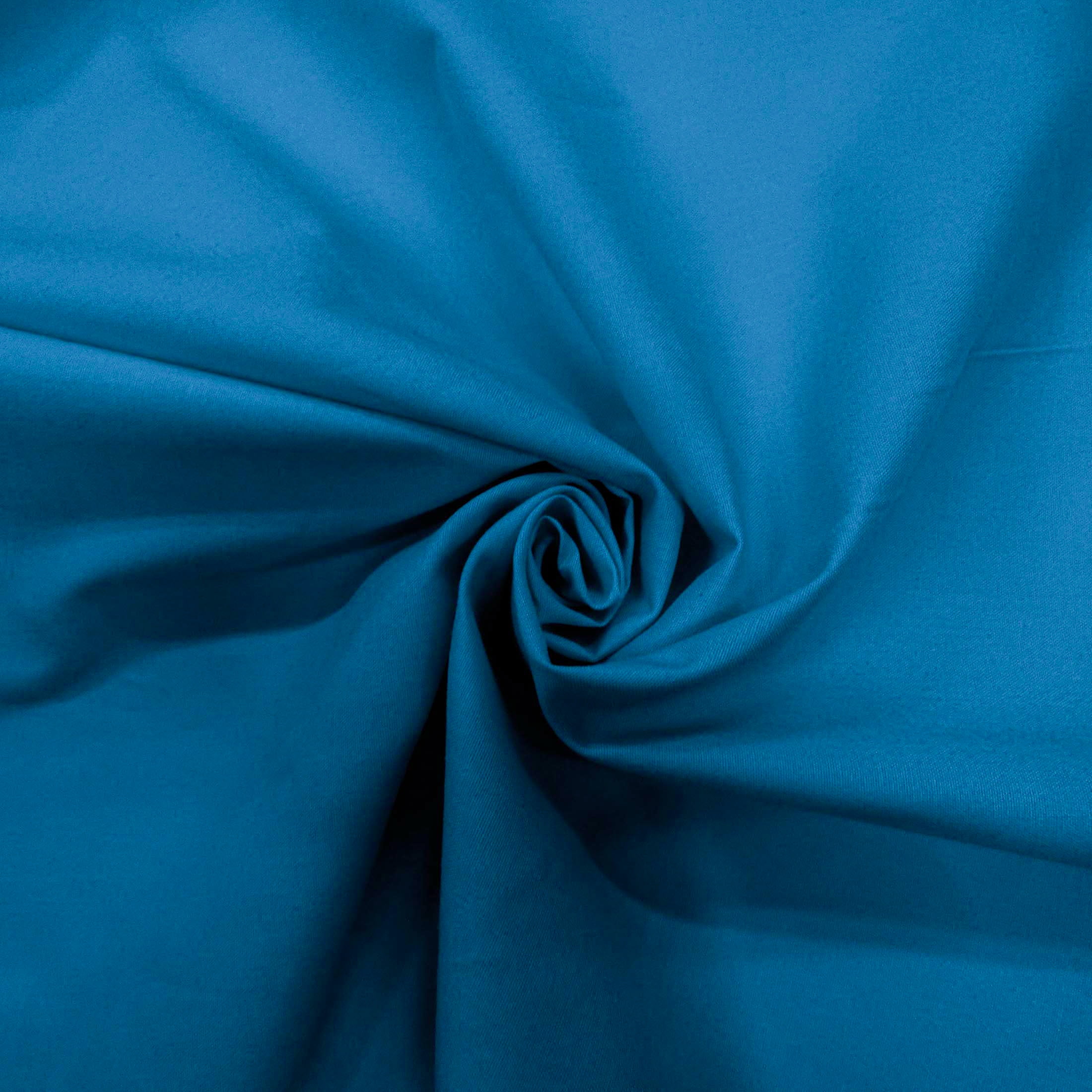 Waverly Inspirations 100% Cotton Solid Quilting Fabric, 3 Yards Precut, 44 in Wide, Lagoon