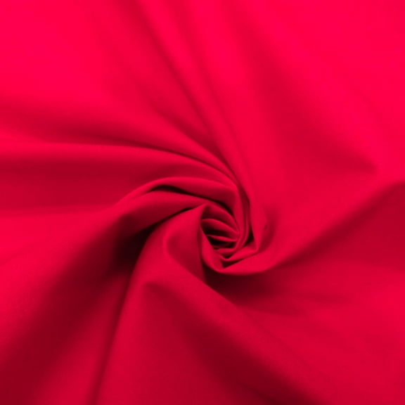 Waverly Inspirations 44" (3 Yards Cut) 100% Cotton Solid Quilting Fabric Precut, Lipstick