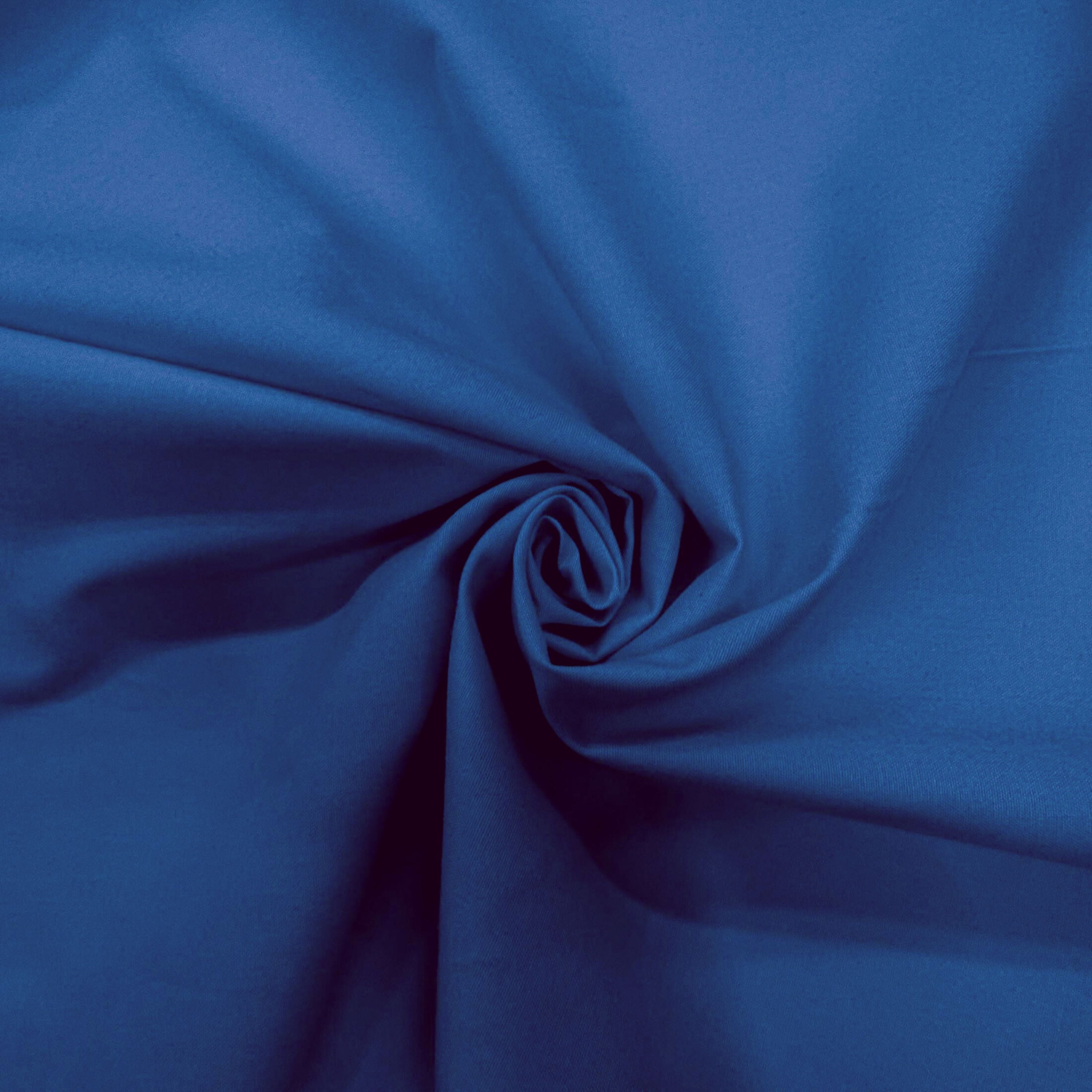 Waverly Inspirations 44" (3 Yards Cut) 100% Cotton Solid Quilting Fabric Precut, Twilight