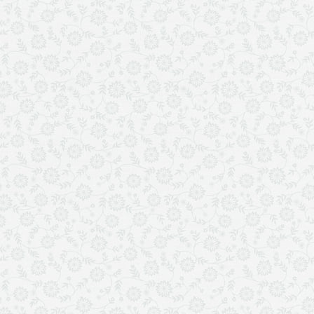 Waverly Inspirations 1 Yard Cut 100% Cotton Ellen's Floral Fabric, White, 44” Wide for Quilting & Sewing