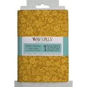 (2 pack) Waverly Inspirations 1 Yard Cut 100% Cotton Paris Floral Fabric, Green, 44” Wide for Quilting & Sewing