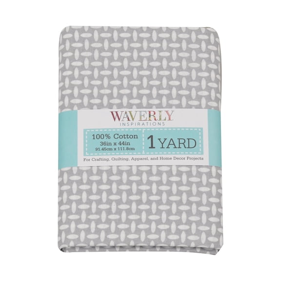 Waverly Inspirations 1 Yard Cut 100% Cotton Prints Fabric Mini Bouquet Dove 44" Wide for Quilting & Sewing