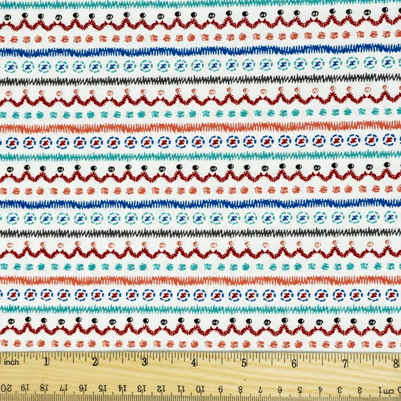 Waverly Inspirations 1 Yard Cut 100% Cotton Prints Fabric Boho Blanket 44" Wide for Quilting & Sewing