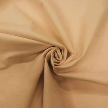 Waverly Inspirations 44" x 36" 100% Cotton 1 Yard Precut Quilting Fabric, Solid Tan