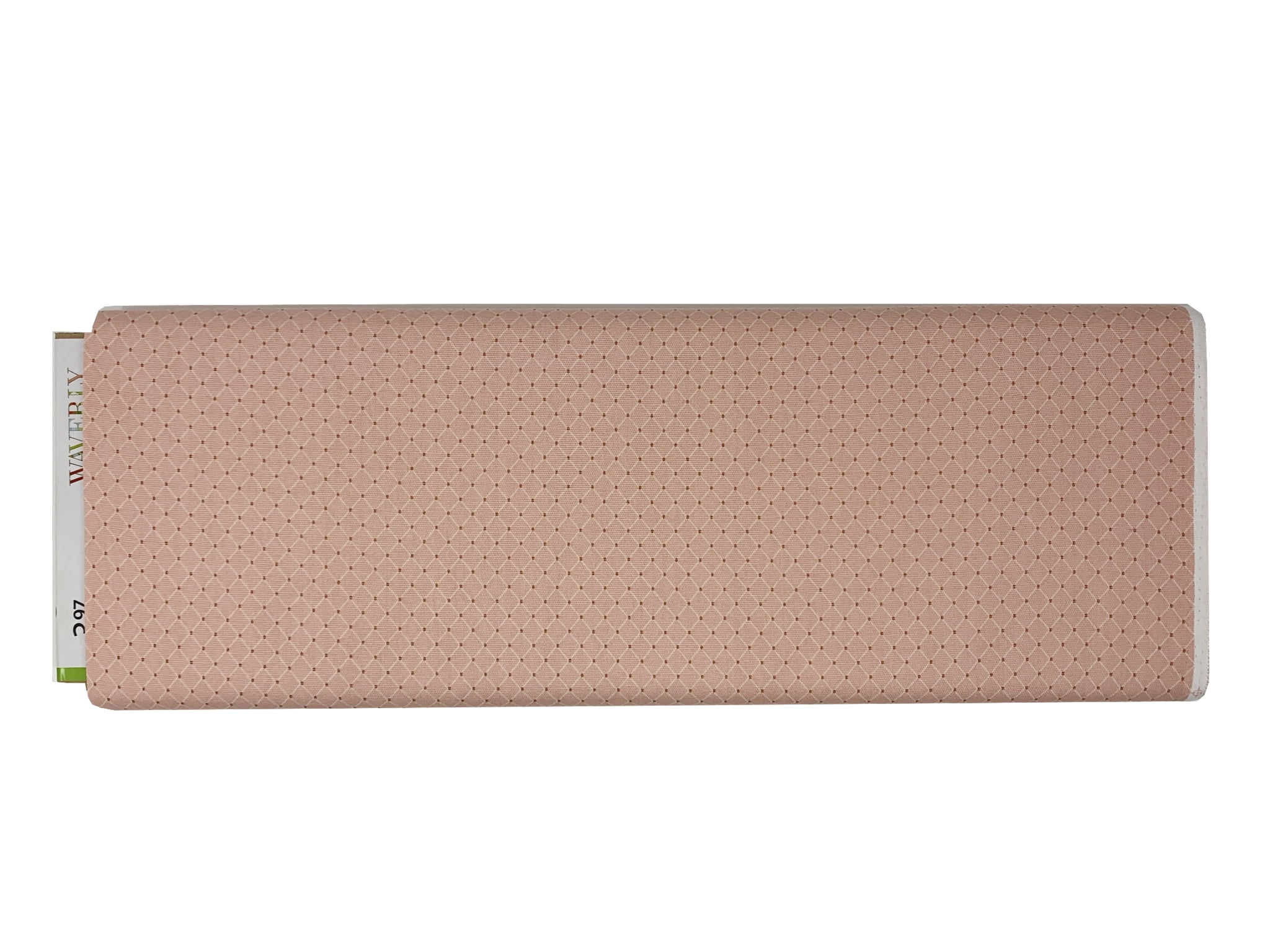 Waverly Inspirations 45" 100% Cotton Diamond Sewing & Craft Fabric 8 yd By the Bolt, Rose