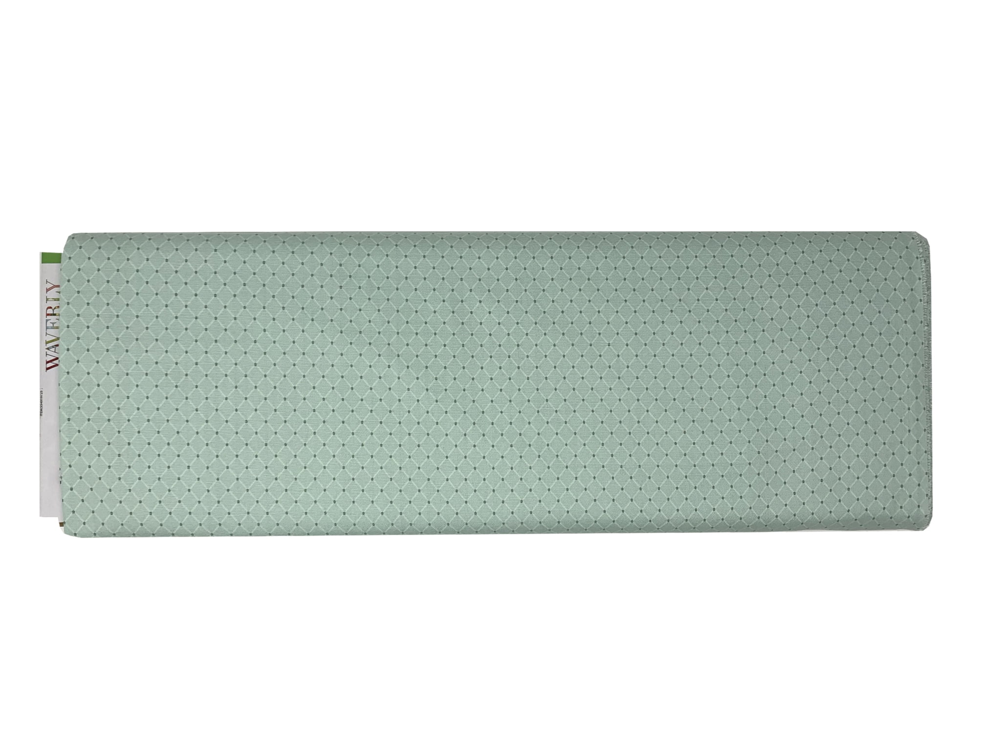 Waverly Inspirations 45" 100% Cotton Diamond Sewing & Crafting Fabrics, 8 yd By the Bolt, Green