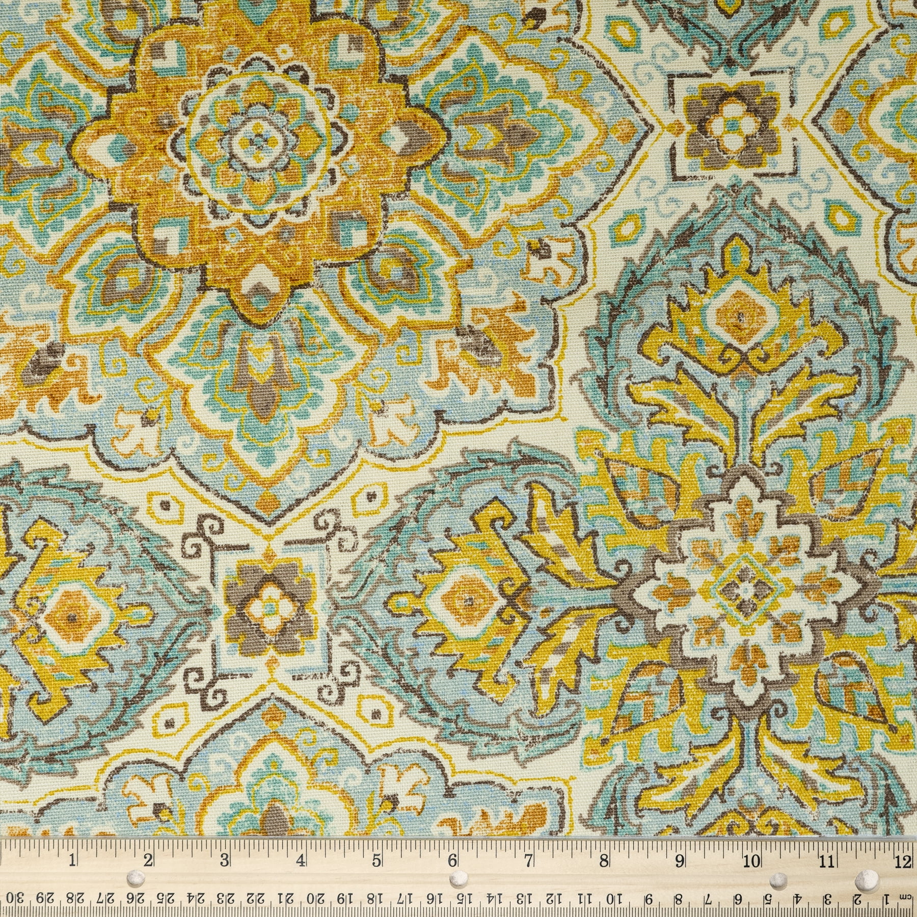 Waverly Inspirations 45" 100% Cotton Duck Tile Adobe Color Sewing Fabric by the Bolt