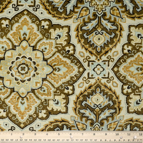 Waverly Inspirations 45" 100% Cotton Duck Tile Chai Color Sewing Fabric by the Bolt